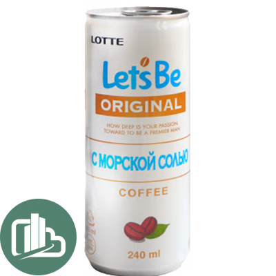 Кофейный напиток ЛЕТСБИ Iet`s be в банках 235мл. Sea Salt 1/30