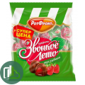 ФАСОВКА  Конфеты Звонкое Лето Клубника 250гр РФ 1/16