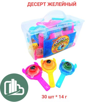 Десерт желе со взрывной кар Глаз Монстра 14г 1/30 (12)