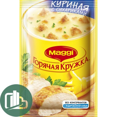 Магги Горячая Кружка Куриная 19гр 1/30