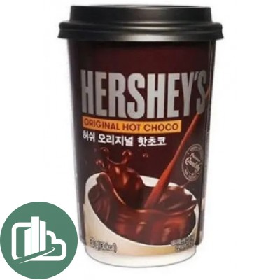 HERSHEY'S Hot Choco Cup (Горячей шок в стакане) Оригинал 30гр 1/4 ПО 4 ШТУКИ!