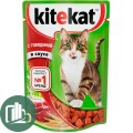Китекат в соусе 85гр Говядина  1/28