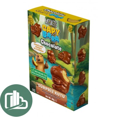 АТВ Шоколадные фигурки 60гр Capy Bara Банан 1/12 (2)