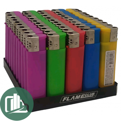 Зажигалка Пьезо FLAME club P-2 1/50