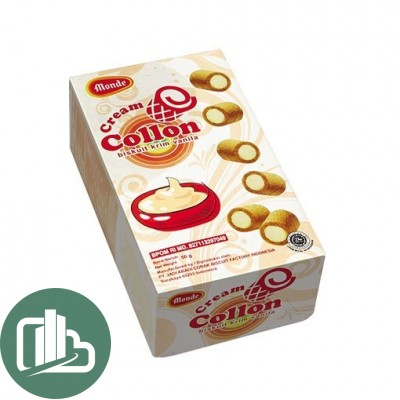 Печенье MONDE Collon Vanilla 50гр 1/40