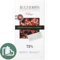 BUCHERON 100гр КАРТОН Горький Клюква Клубника Фисташка 1/10 БЕЛЫЙ