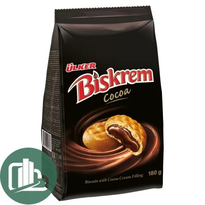 Biskrem печенье с какао 180г 1/12