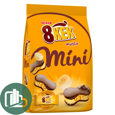 Ulker Кекс 162гр Dankek МИНИ Банан 1/10
