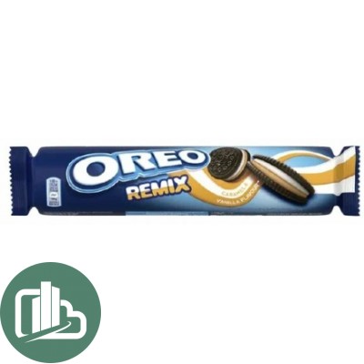 Печенье  OREO 157гр Remix Тирамису и Ваниль 1/16