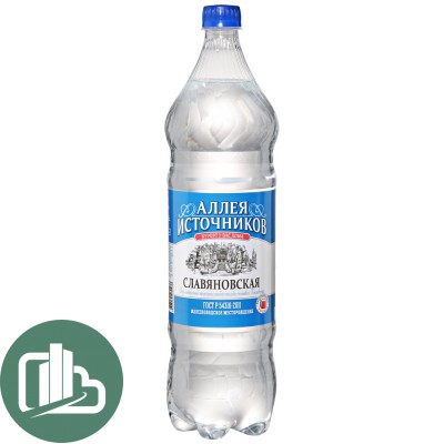 Славяновская вода 1,5л газ 1/6