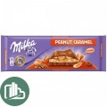 Милка 276гр Peanut Caramel 1/13 (милка с арахисом и карамелью)