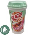 Чай Youlemei Бабл Ти молочный с тапиокой клубничный 70гр 1/30