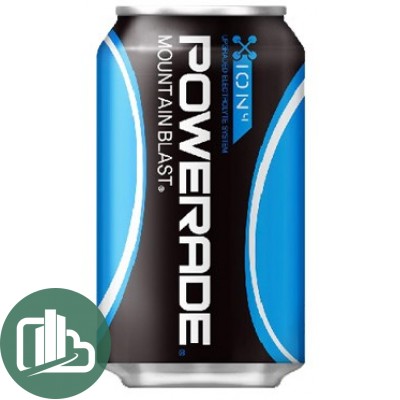 ПАУРЕЙД Powerade Berry and Tropical Fuits 0,34л 1/24 ж/б ИМПОРТ