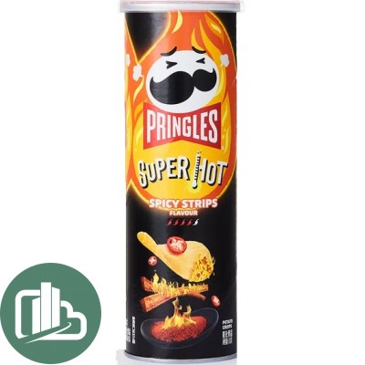 Принглс 110гр SPICY STRIPS (Острый вкус) 1/20