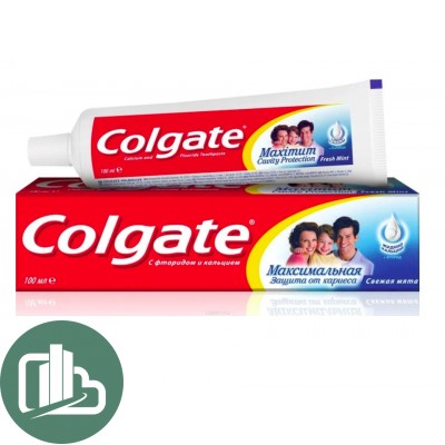 Зубная паста Colgate C Фторидом 154гр