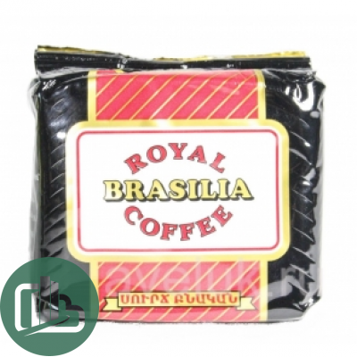 Роял Армения кофе молот.Бразилия прессованный 100гр 1/30