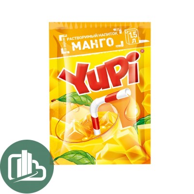 Напиток растворимый YUPI  Манго 15г 1/24(6)