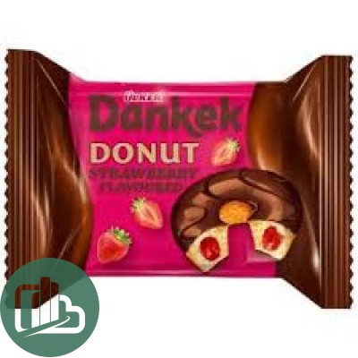 Ulker Кекс 40гр Dankek DONUT КЛУБНИКА 1/24 (6)