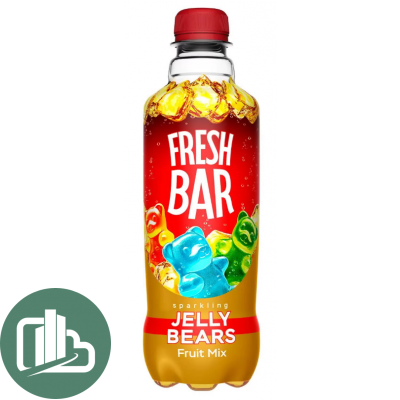Напиток Fresh Bar 0,48л Jelly Bears Мармеладные мишки 1/12 ПЭТ