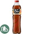 STOM Черный чай 1,5л Персик 1/6