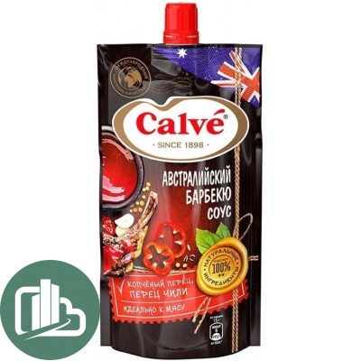 Соус Calve 230гр Австралийский барбекю 1/28