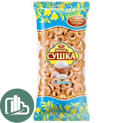 Сушка Мини Солью 180гр 1/20 (Волжский пекарь)