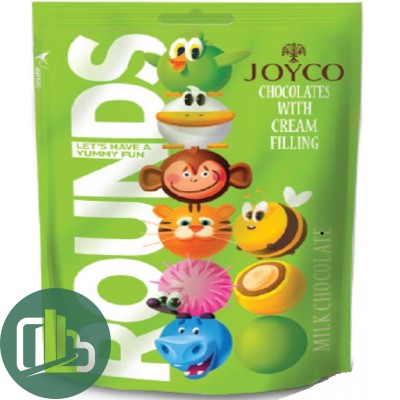 Панда КОНФЕТЫ JoyCo Молочные Шарики 80гр 1/40