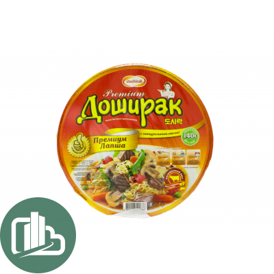 Доширак Premium со вкус. говядины 140гр 1/18