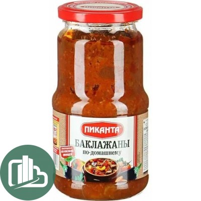Пиканта Баклажаны по домашнему 450гр 1/6