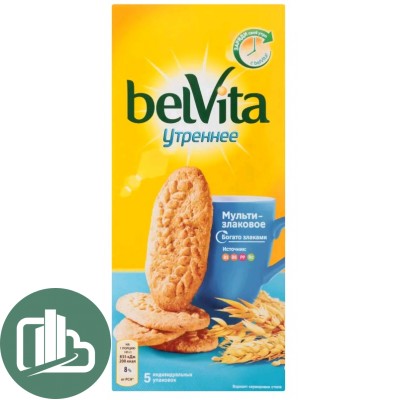 Юбилейное 253гр Утреннее Мультизлаковое Bel Vita 1/20