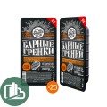 Фишка Сухарики ржаные 100гр в ассортименте контейнер 1/20