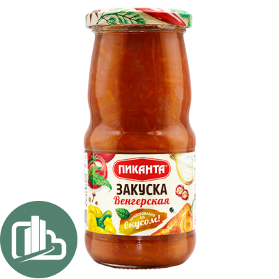 Пиканта Закуска Венгерская 470гр  1/6