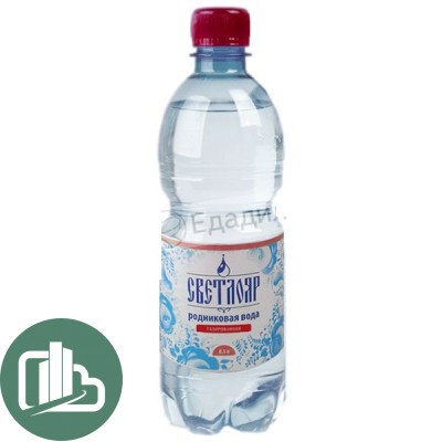 Вода Светлояр газ 0,5л газ 1/12 