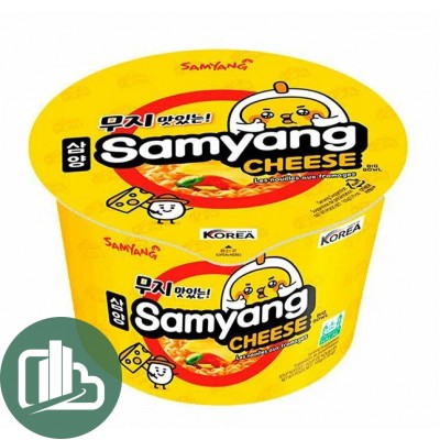 Лапша БП КОРЕЯ SAMYANG BULDAK 105гр ЛОТОК Сыр Big BOWL 1/24