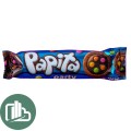 Печенье PAPITA PARTY с какао и молочной начинкой, покр темн шок и драже конфетами 63гр 1/24