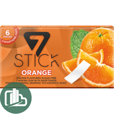 7 Stick Апельсин 16,5гр 6 пластинок 1/24