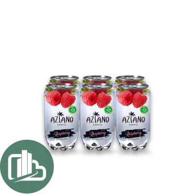 Aziano газ 0,35л 1/12 малина
