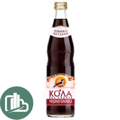 Черноголовка 1л Кола Без Сахара 1/6