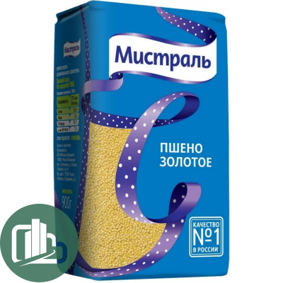 Мистраль Пшено золотое 900гр  1/12