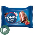 Яшкино Tondi Choco Pie Чоко Пай Клубника 30гр 1/70