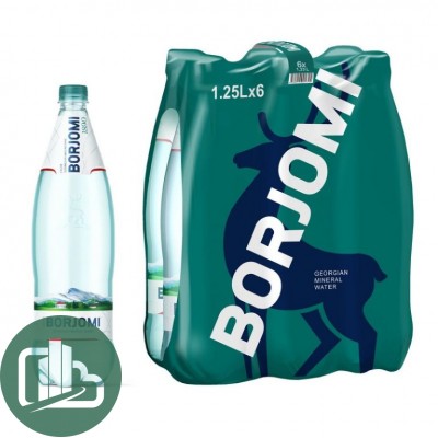 Боржоми 1,25л 1/6