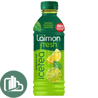 Лаймон фреш 0,5л зеленый чай 1/12 