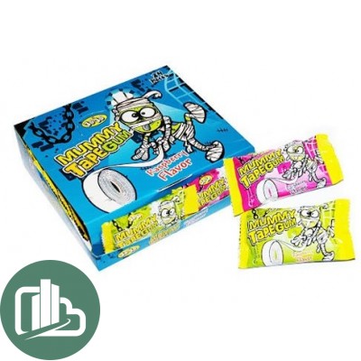 Холодок Жевательная резинка 15гр JOJO MUMMY TAPE GUM 1/24 (12)