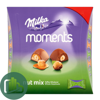 Милка Набор Конфет Moments Mix Nut 169гр 1/8