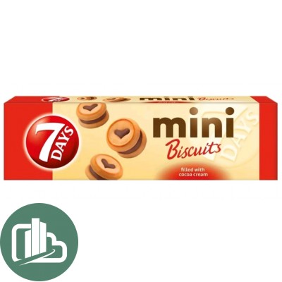 Печенье 7day's 100гр Какао 1/8
