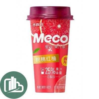 Напиток с трубочкой Чай со вкусом Грейпфрута Месо 400мл 1/15 Пэт