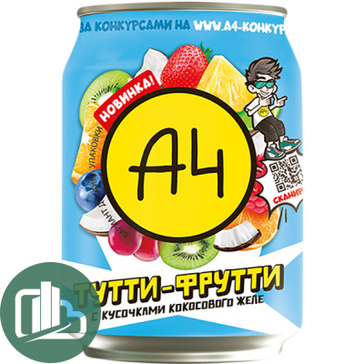 Напиток Влад А4 0,24л ж/б Тутти-Фрутти 1/12