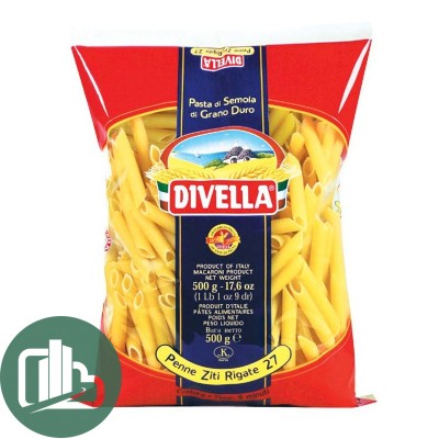 Divella пенне зити 500гр 1/24