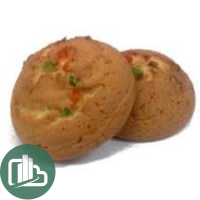 Печенье Творожное Люкс с цукатами фасованное 400гр 1/10