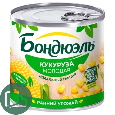 Бондюэль Кукуруза Молодая 170гр 1/12